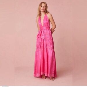 LOVESHACKFANCY Vendima Dress Antique White NWOT